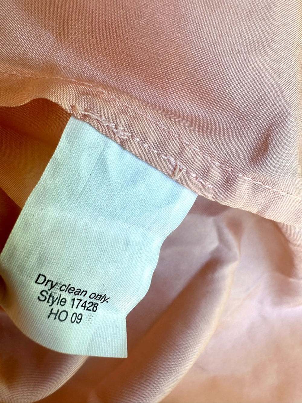 J. Crew 100% Silk Sleeveless Ruffle Front Blouse - Peach Pink, 6 - Picture 7 of 9